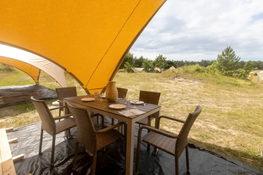 Duynlodge terras duinoord ameland