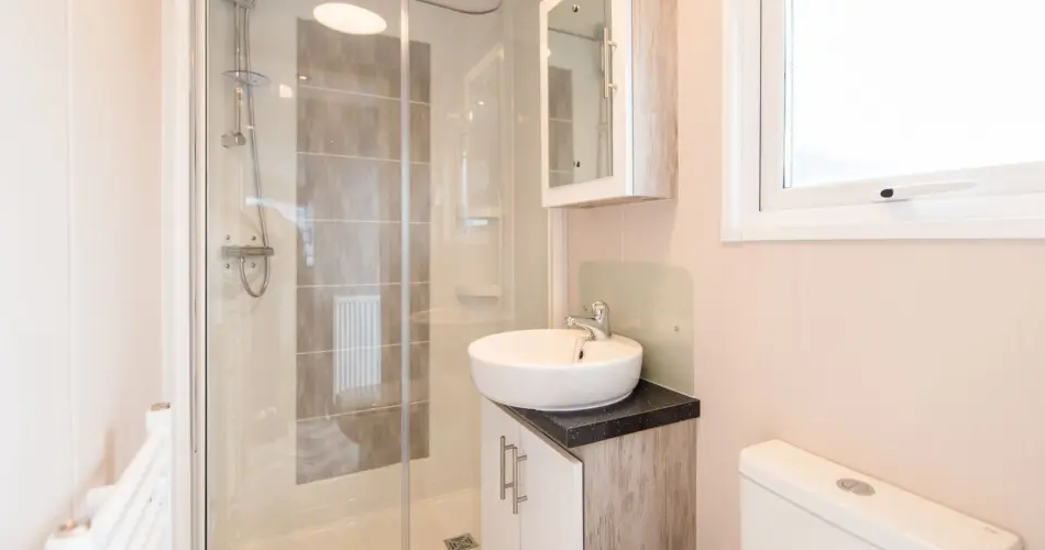 Chalet 298 phoenix badkamer duinoord ameland