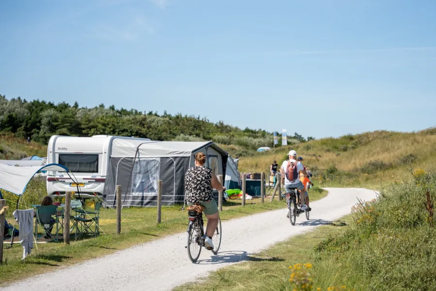 Fietsen camping Duinoord Ameland