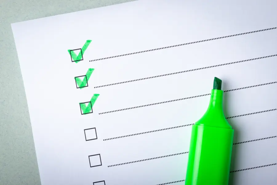 Checklist