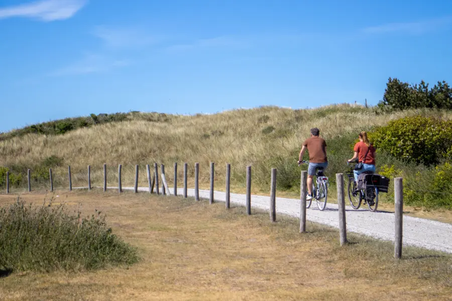 Fietsen duinen